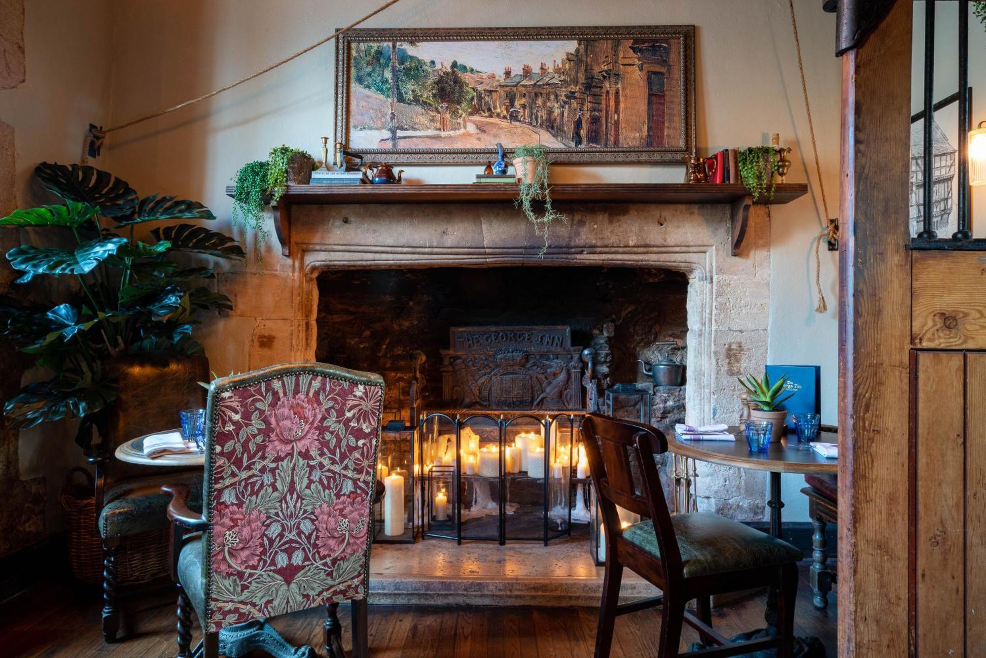 Norton St Philip The George Inn & Plaine מראה חיצוני תמונה