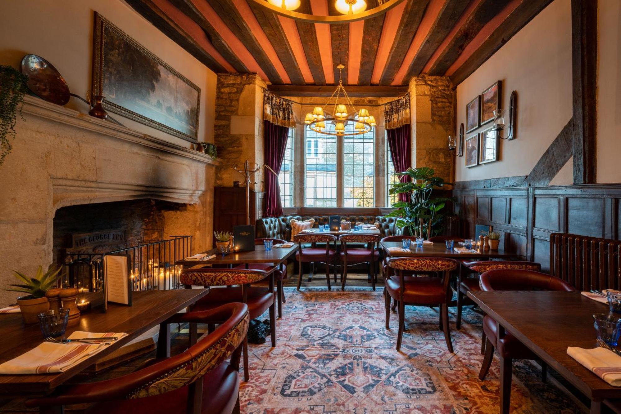 Norton St Philip The George Inn & Plaine מראה חיצוני תמונה