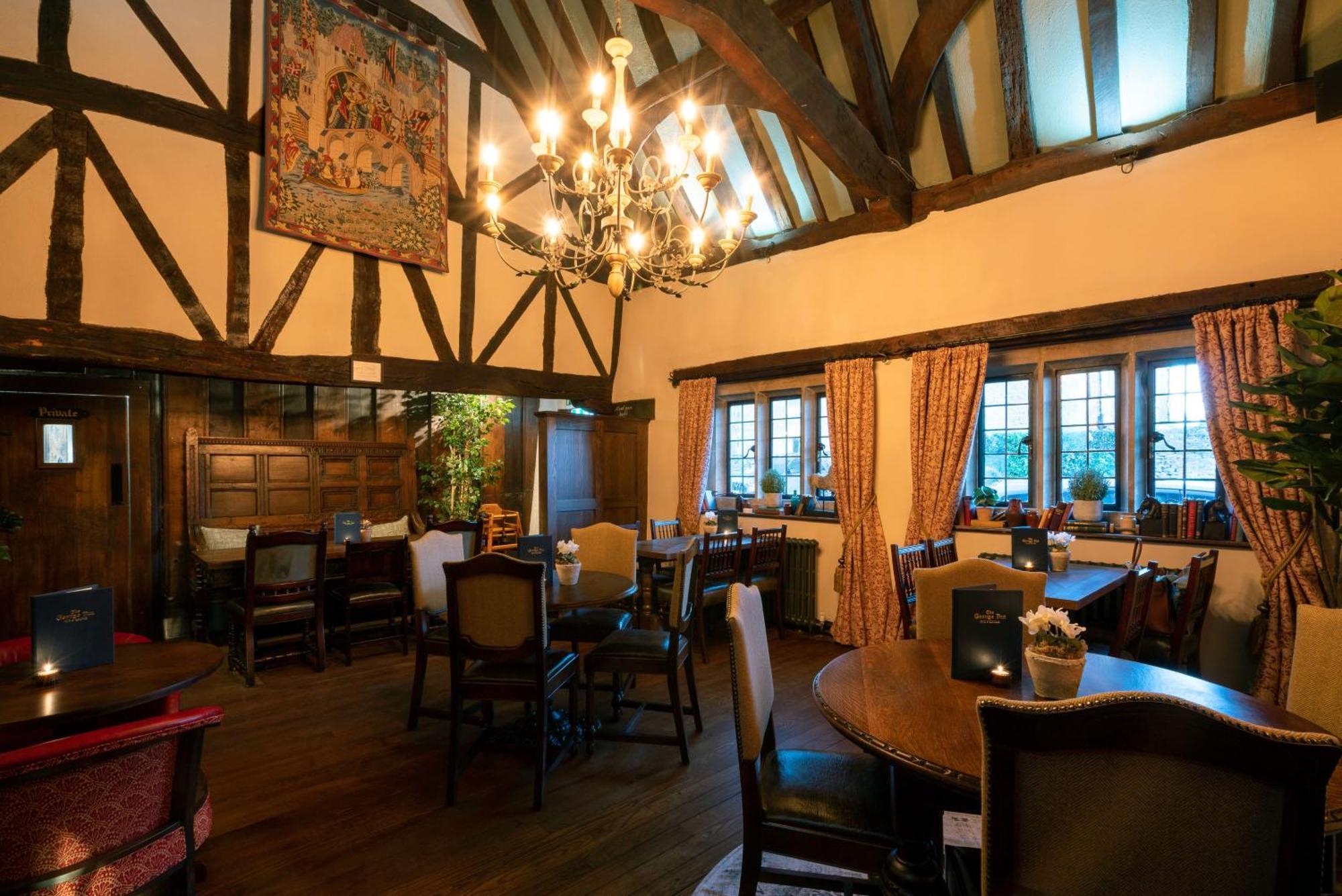 Norton St Philip The George Inn & Plaine מראה חיצוני תמונה